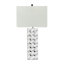 Lampe de table argent 29,4 "Andreca