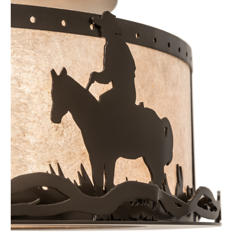 Fletcher Glass Flush Mount