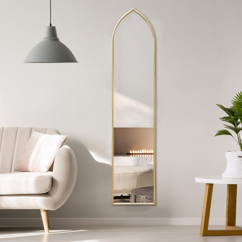 Metal Flat Mirror, 50" x 12"