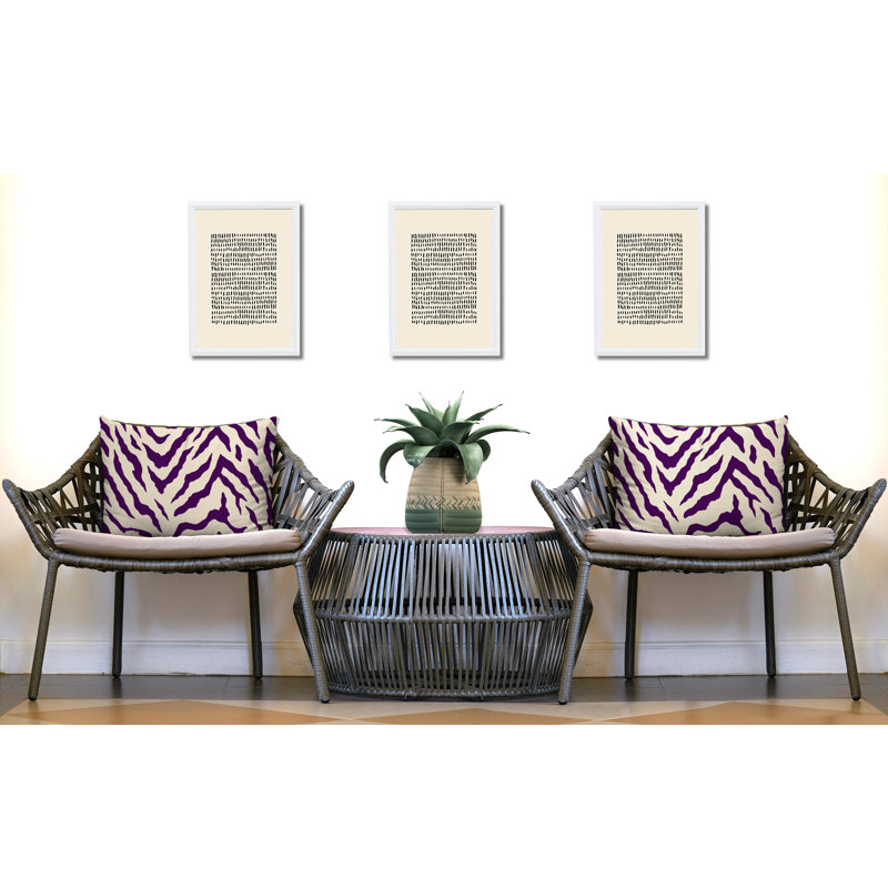 Coussin intérieur / extérieur Billi, 25x18, Purple