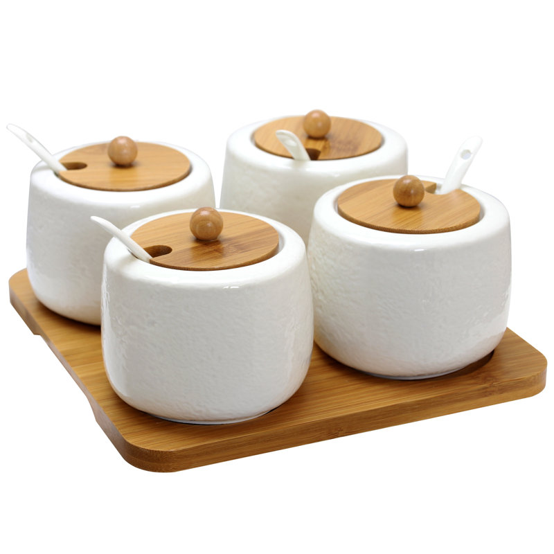 George Oliver Ceramic Condiment Server