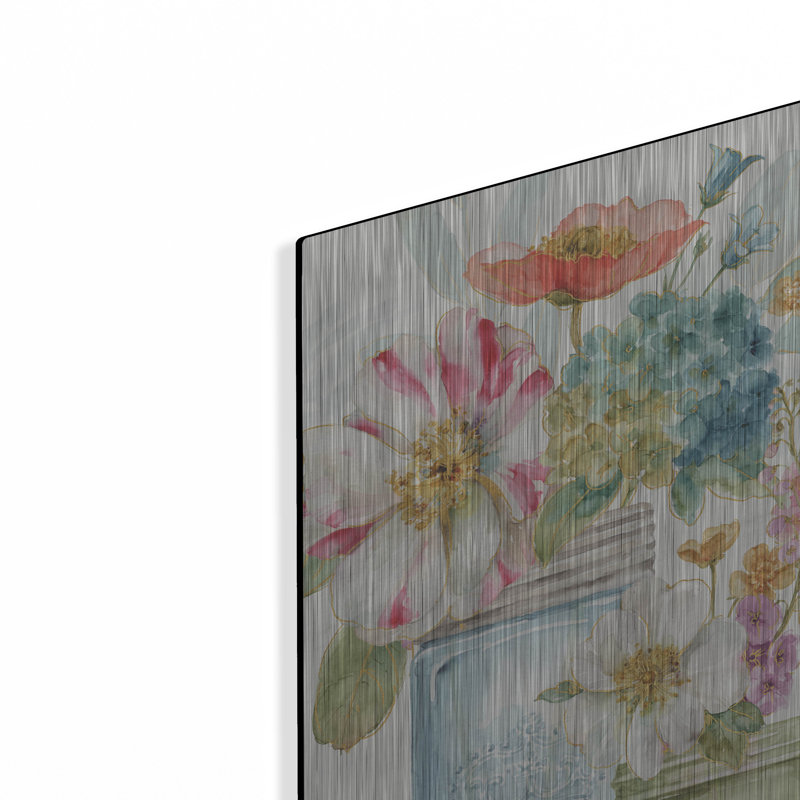 «Rainbow Seeds Flowers X» par Lisa Audit, H 16 po x l 24 po