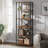 Book Shelf, Tall Wide Bookshelf, Industrial Open Bookcase, Display Shelves Storage Organizer, Shelving Unit for Living Room, Home Office, Bedroom-68001884-190784993