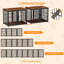 Rabun Furniture Style Crate with 3 Doors
