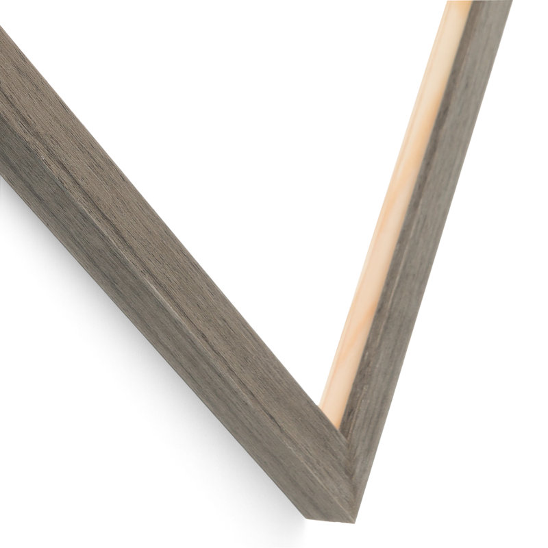 Wood Picture Frame with Mat