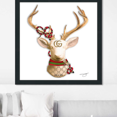 Gucci Deer (Square) par By Jodi - impression