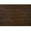 Table de bout ronde à piédestal classique en bois brun classique pour salon 1 pièce