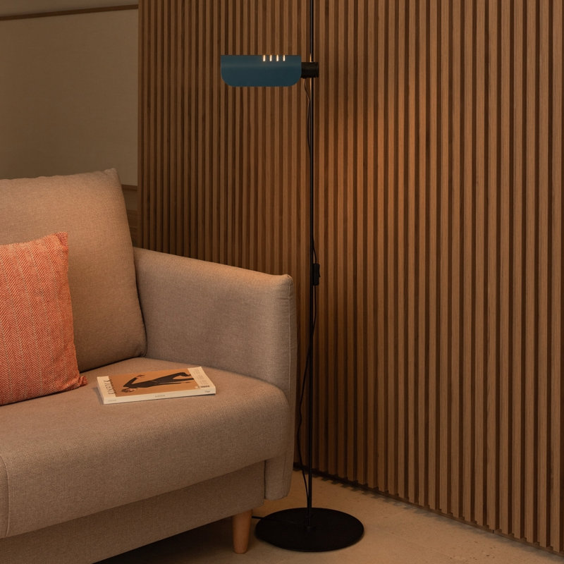 Lampe sur pied Martinica, Noir