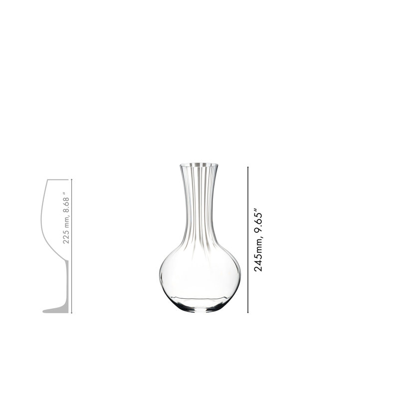 RIEDEL 1490/13 Performance Decanter, 1 Liter / 33.8 Ounces Capacity, Clear