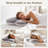 Flower-Shaped Breathable Ergonomic Support Bed Pillow