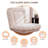 67" Linen Adjustable Single Sofa Chair Ergonomic Floor Seating With Cotton Fill Lounge Couch For Reading Gaming Napping, Floor Chaise For Living Room Bedroom Balcony, Off-white