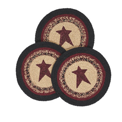 Laga Cotton Round 3 Piece Trivet Set