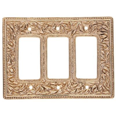 San Michele 3-Gang Rocker Combination Wall Plate