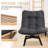 Outdoor Wicker Swivel Chair with Cushions-117531513-117531512