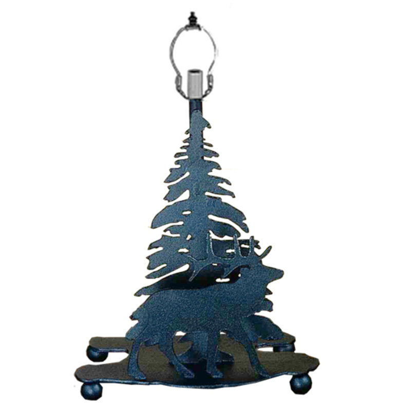 Lone Elk Table Lamp
