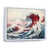 Cadre flottant blanc