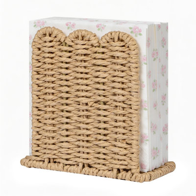 Distributeur de serviettes de salle de bain beige