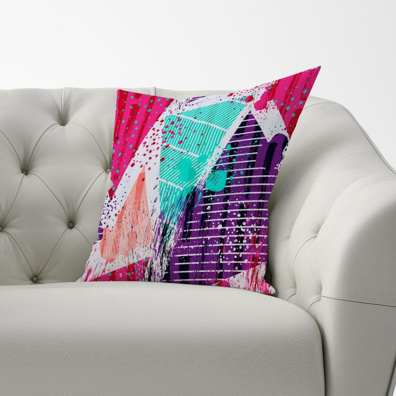 Jamille Abstract Square Cushion
