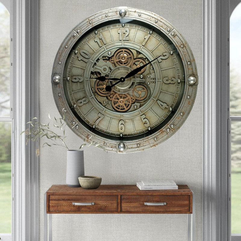 Metal Wall Clock