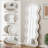 Flannel Full Length Wave Floor Mirror for Bedroom and Living Room, Hanging or Leaning, Stylish and Versatile-988115384