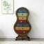 Unique American-style painted accent chest