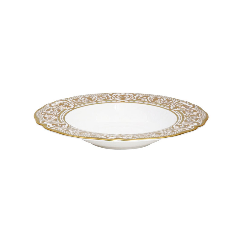 Carlsbad Queen White Bone China Pasta Dish