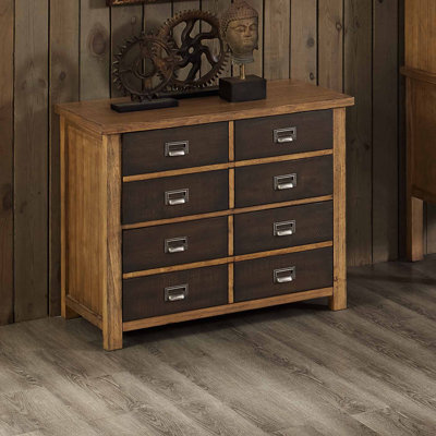 Barnett 36 " Wide 2 Solid Wood Lateral Filing Cabinet