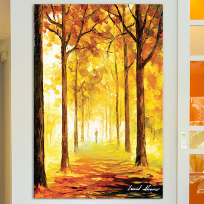 " Yellow Mood " Oil Print