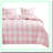 Buffalo Check Comforter Set - Soft Geometric Pattern Bedding - 3pcs - Modern Gingham Checker Microfiber - Plaid