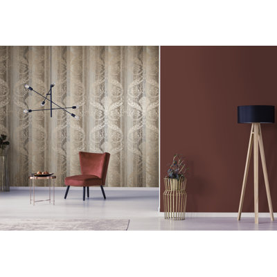 Deckland 10m x 53cm Metallic Finish Wallpaper Roll