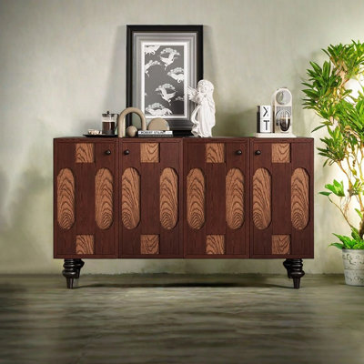 Modern multi-functional large capacity sideboard