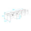Bureau rectangulaire pour 8 personnes-126182509