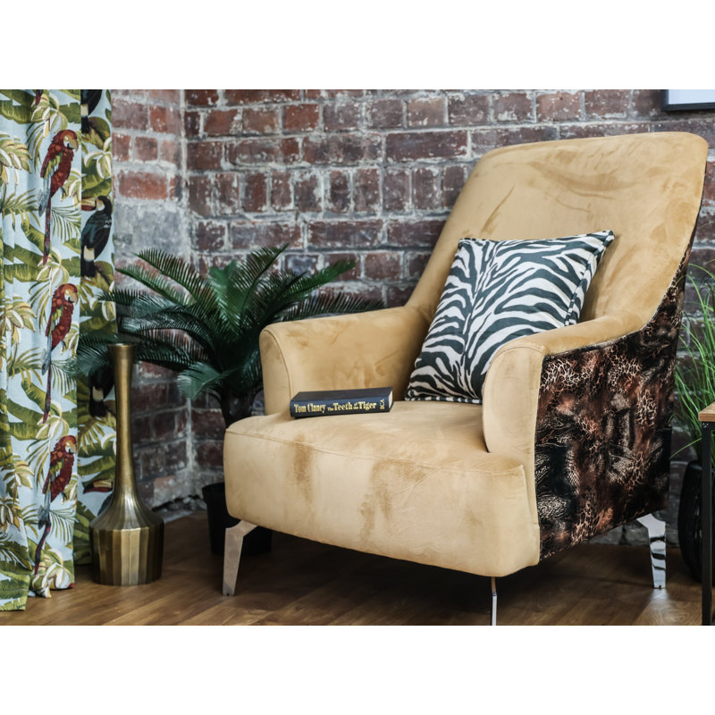 Chilhowie Velvet Armchair