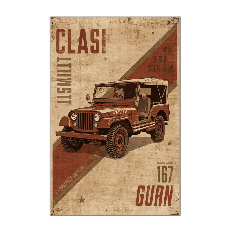Tapis lavable à la machine Eldred Classic, 2 x 5