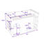 Charmant lit mezzanine avec éclairage à DEL intégré et espace de jeu inférieur-129168676-129168677