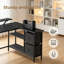Reversible L-Shaped Gaming Desk