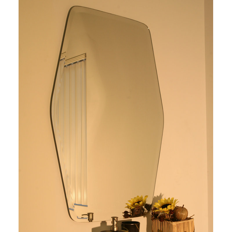 Miroir décoratif moderne et contemporain Lummus, H 30 po x l 20 po