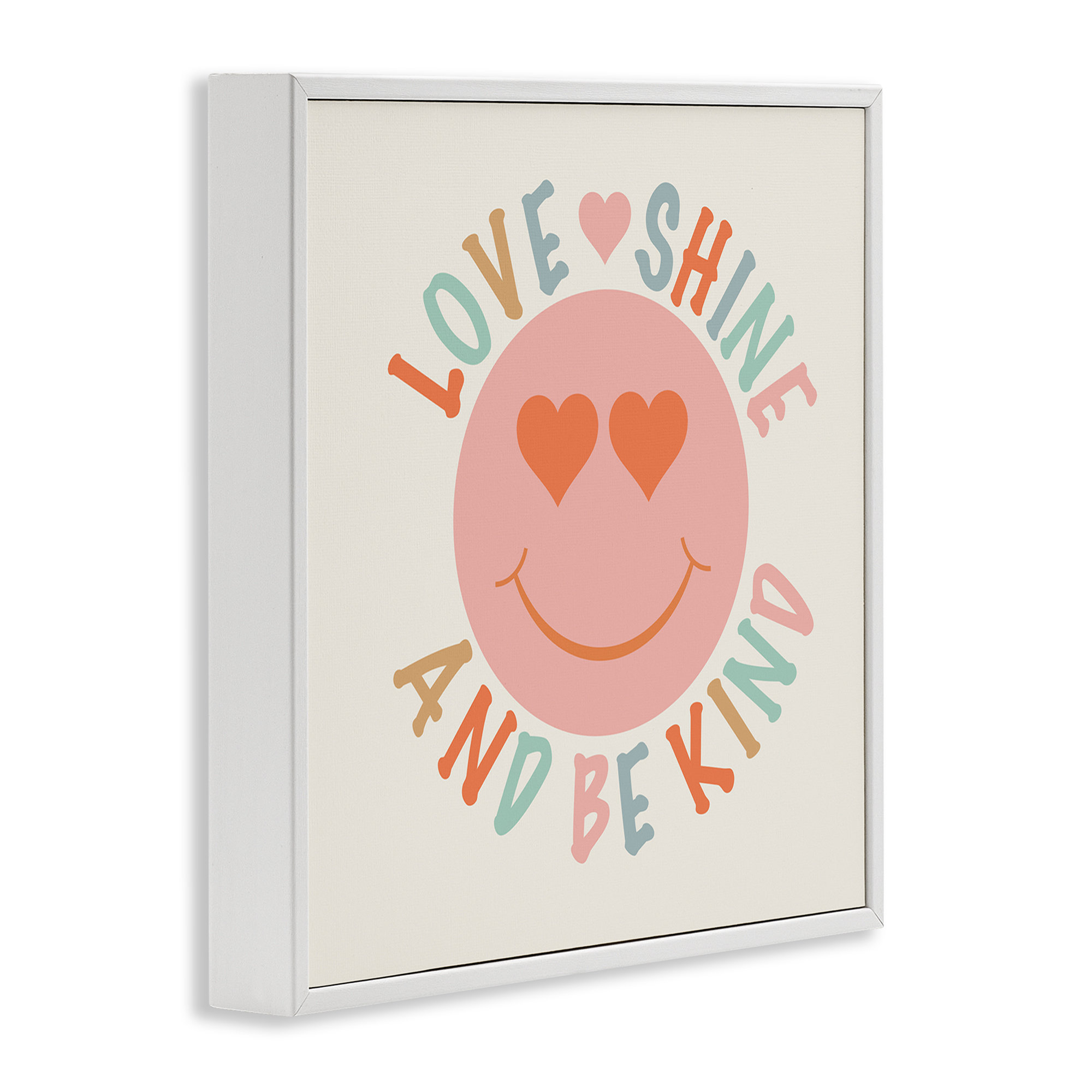 BE KIND - Eliana Zeferino Framed Art Print – BE Collection
