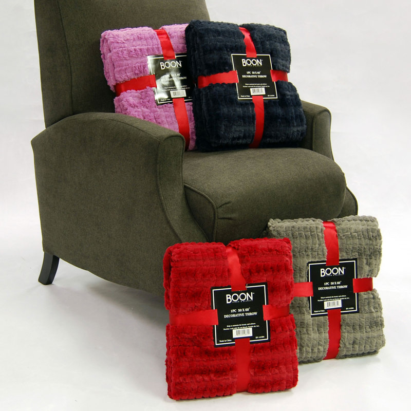 Throw Blanket, Steeple Gray