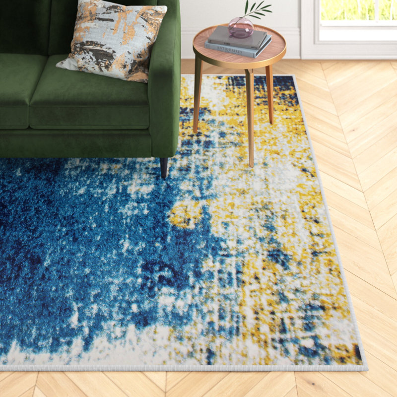 Jove Abstract Area Rug, Rectangle 229 cm x 290 cm