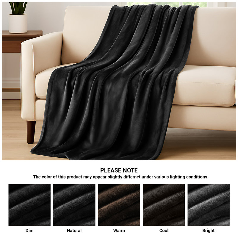 Machine Woven Throw Blanket, 130cm x 150cm