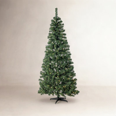 Easy Set-Up Lighted Fir Christmas Tree