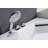 59'' x 59.13'' Whirlpool Bathtub with Faucet