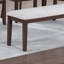 Banc rembourré