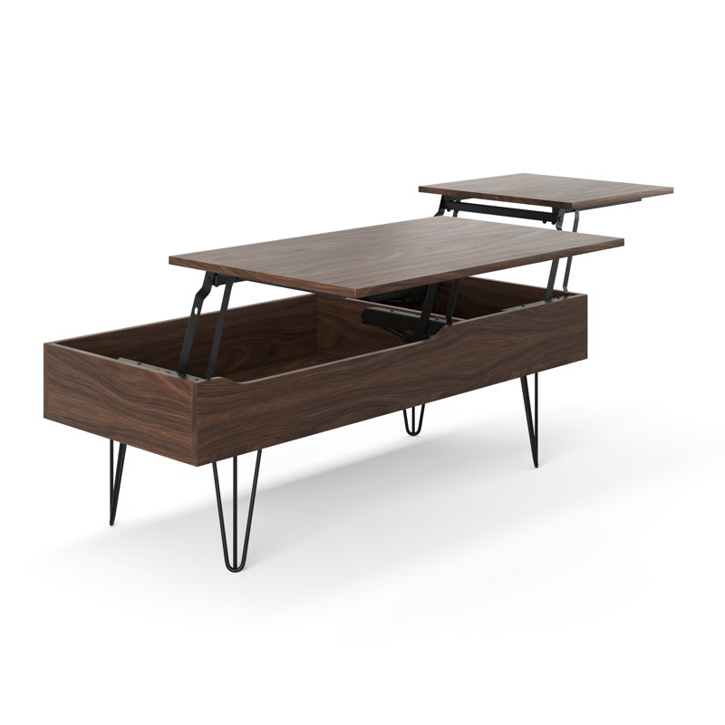 Table basse 47 po Mid-Century
