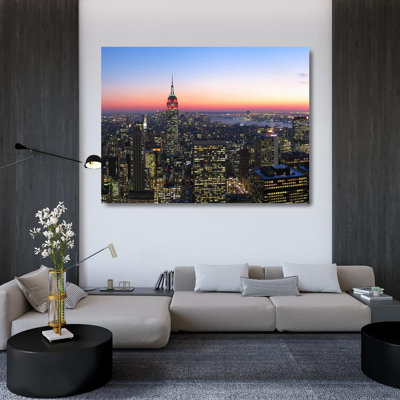Horizon panoramique de New York (centre)