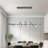 Modern Chandelier Modern Led Pendant Light For Kitchen Island Lighting Dimmable  Creative Snake Shaped Twist Design Modern Led Chandelier For Dining Room Over Table