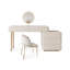 Coiffeuse avec miroir lumineux, 5 tiroirs, 1 chaise