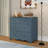 Sutton 4 Drawer Dresser, Misty Blue-1151066591