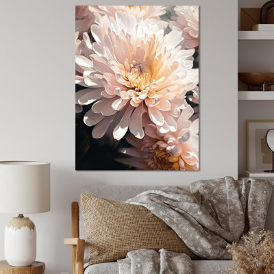 «Dynamic Mums Flowers II», reproduction